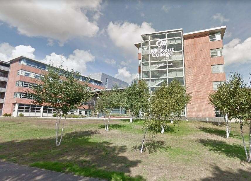 MidKent College, Gillingham campus Picture: Google Streetview (8467339)