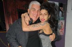Mitch Winehouse with his daughter Amy