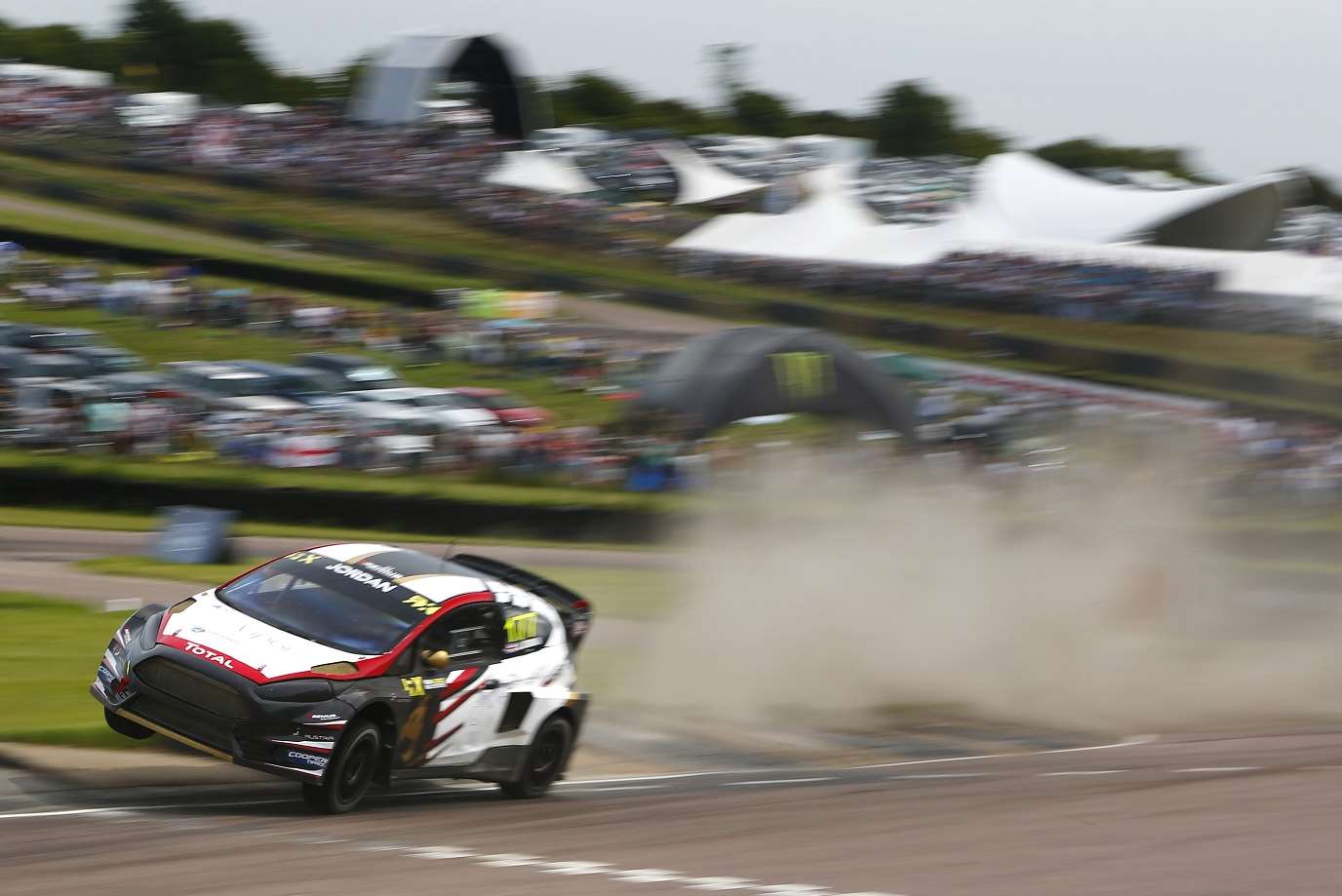 Andrew Jordan starred at Lydden. Picture: FIAWorldRallycross.com