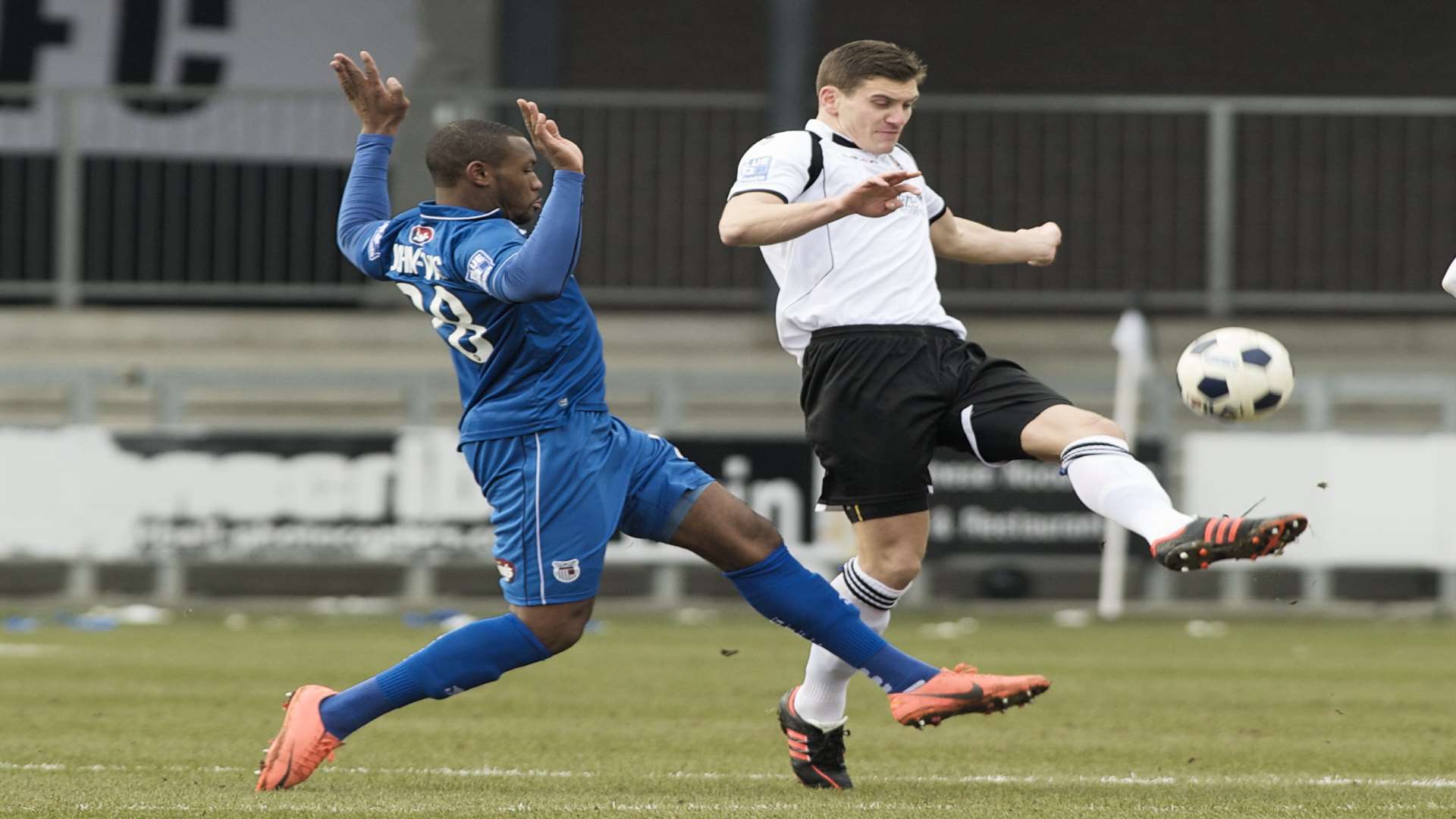 Tom Bonner pictured during his first spell at Dartford Picture: Andy Payton