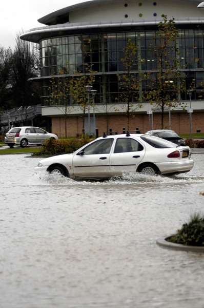 Stour Centre flooding