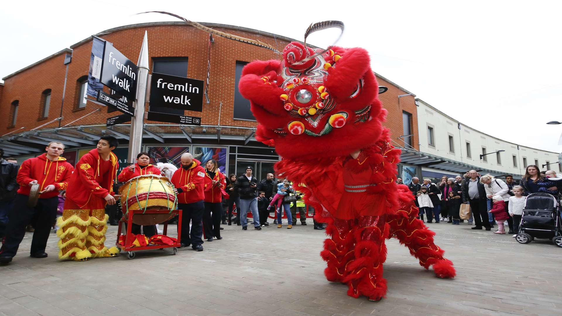 Chinese New Year celebrations in Maidstone