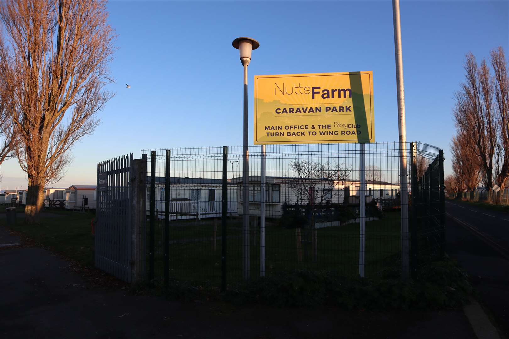 Nutts Farm caravan park in Leysdown, Sheppey, where Liverpool and England footballer Jamie Redknapp stayed as a youngster