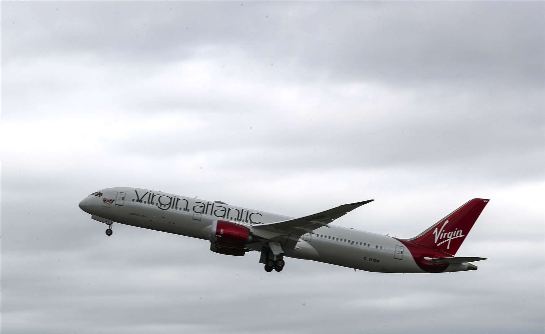 Virgin Atlantic does not expect air travel demand to return to normal until 2023 (Steve Parsons/PA)
