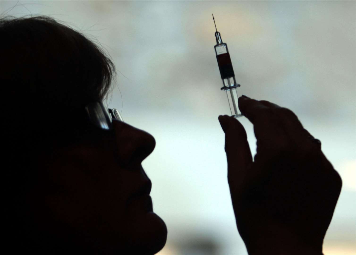 A nurse prepares a vaccine jab. Picture: Stock image