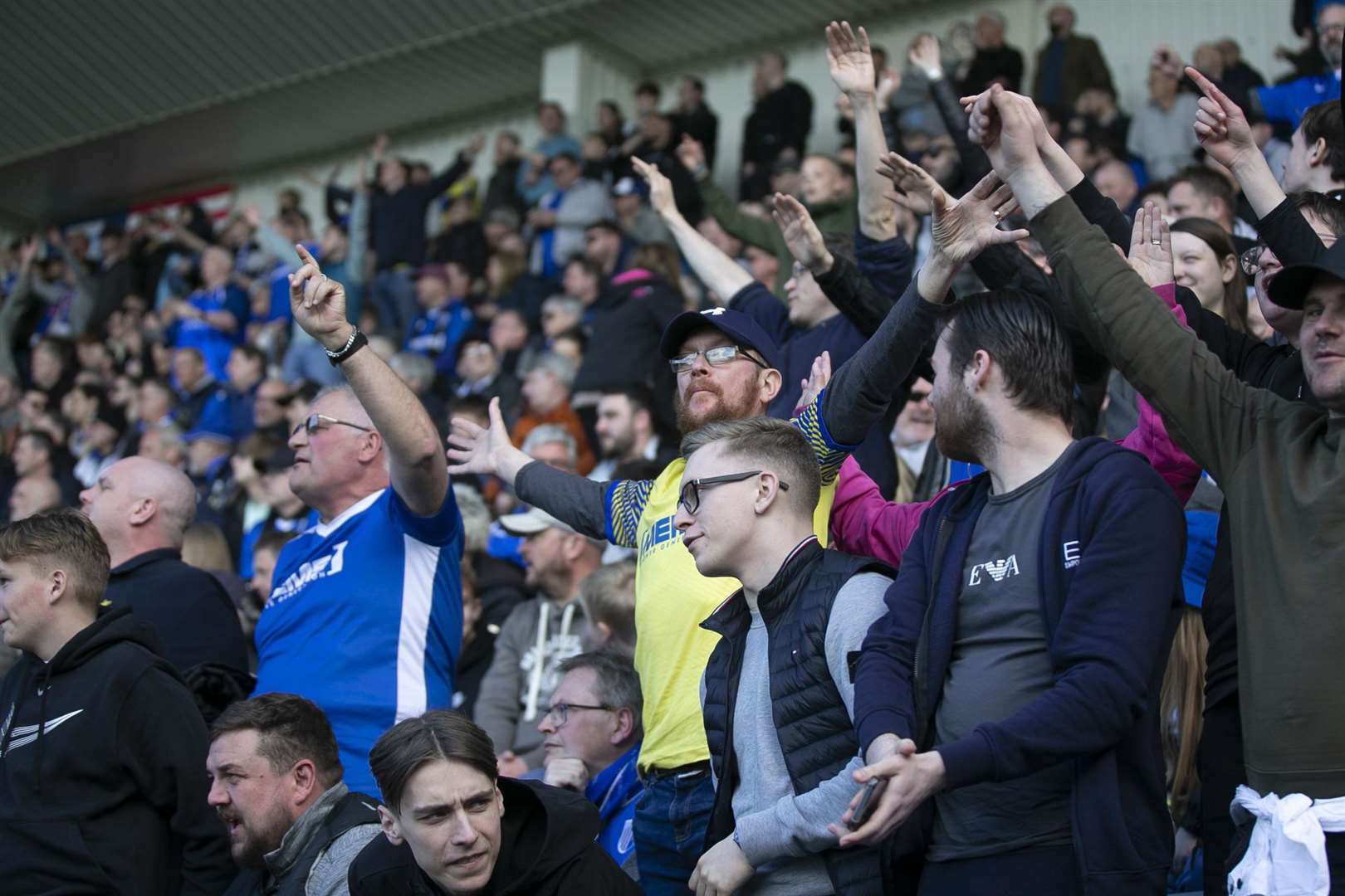 Gillingham fans enjoying another home win on Good Friday