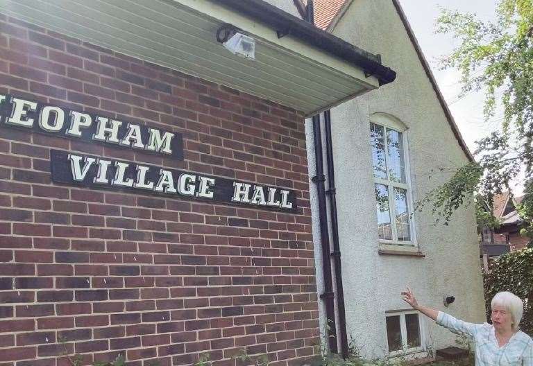 Meopham Village Hall in Wrotham Road could close forever if volunteers are not found