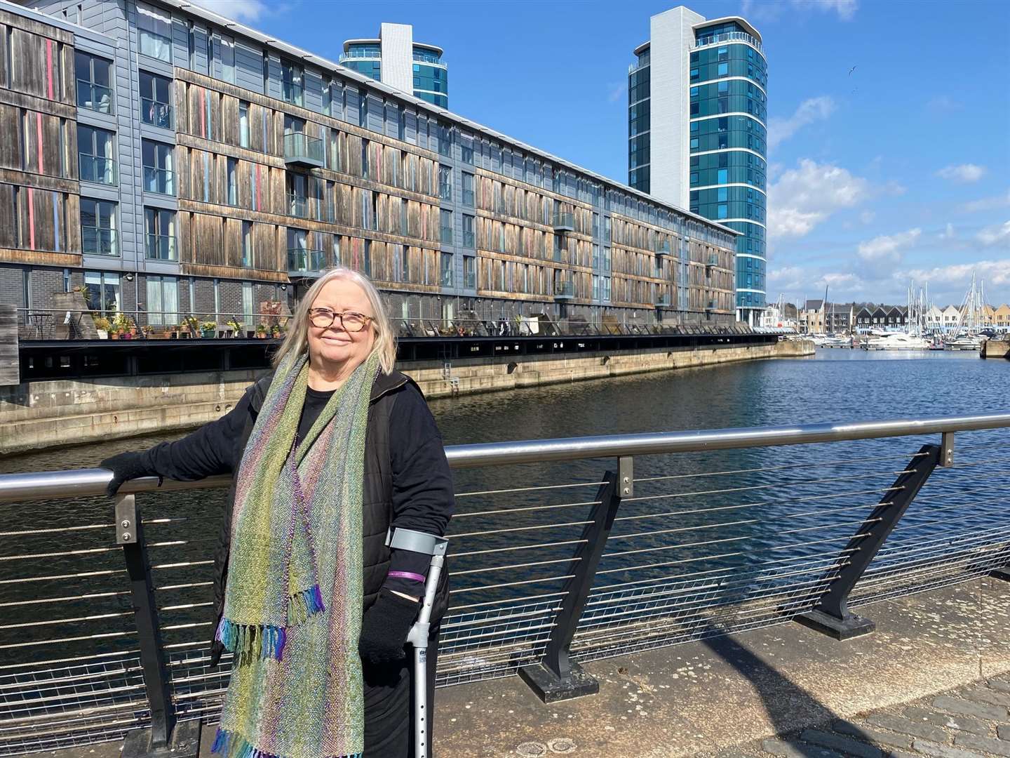Georgina Revell says residents are cautiously optimistic following the government's announcement today to put a deadline on developers to recoup costs for replacing cladding