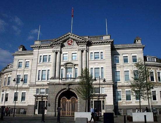 County Hall in Maidstone is one of the landmarks that will be lit up