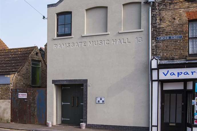 Exciting new live music venue: Ramsgate Music Hall in Turner Street.