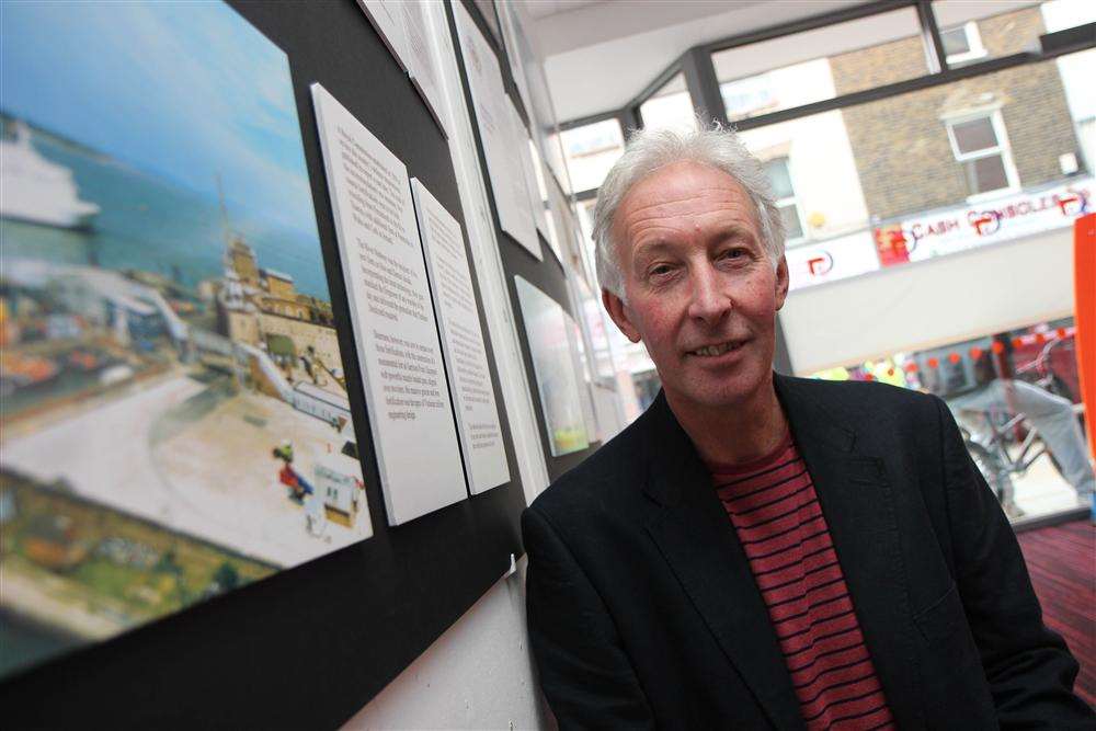 Martin Verrier and his photographic exhibition of Sheerness Docks