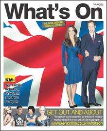 The Royal wedding is celebrated on What's On's cover. Picture: UK Press/Press Association Images