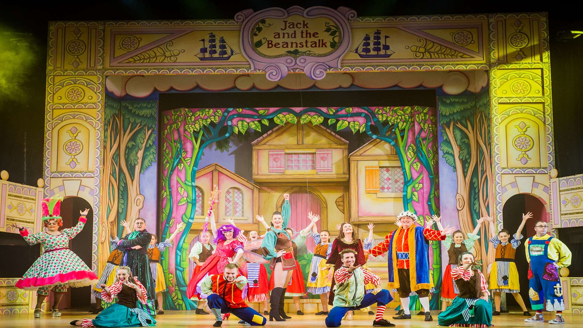 The cast of Jack and the Beanstalk. Picture: Jordan Productions