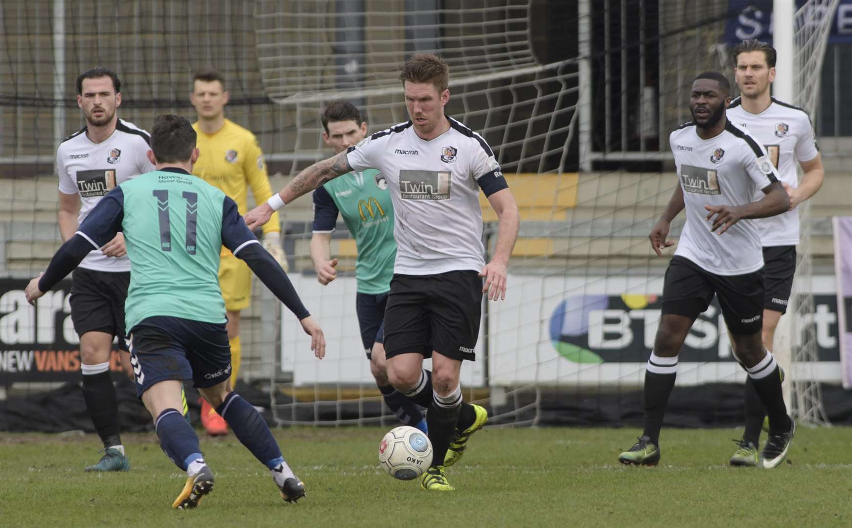 Elliot Bradbrook may stay at Dartford after all Picture: Andy Payton