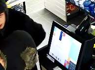 The pair are seen raiding the store