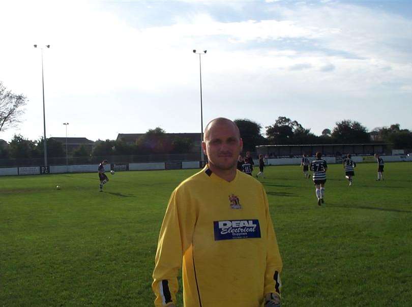 Former Ramsgate and Deal Town goalkeeper Danny Twyman