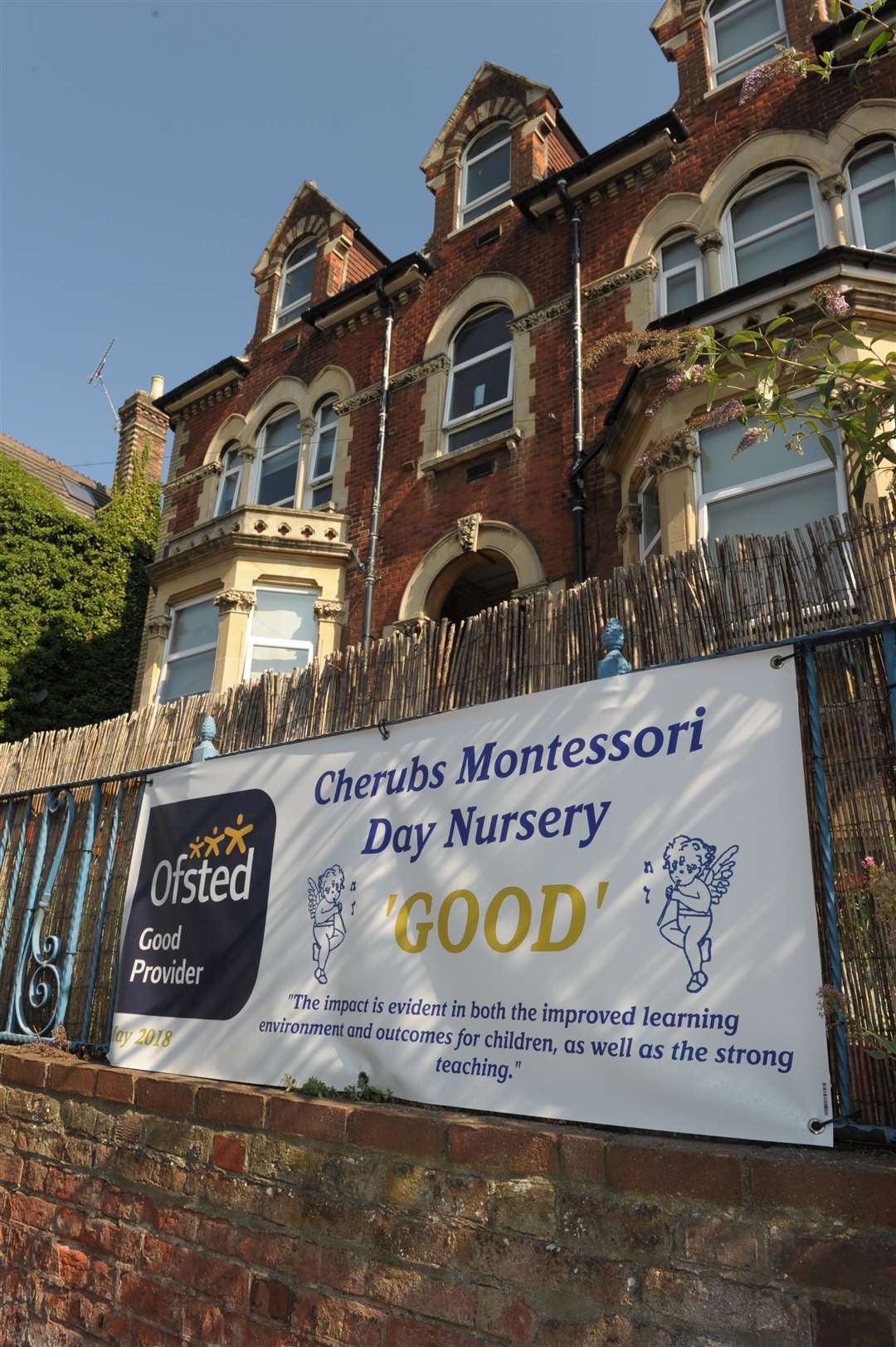 Cherubs Montessori Day Nursery, 5, Castle View Road, Strood..Good Ofsted..Picture: Steve Crispe. (3252883)