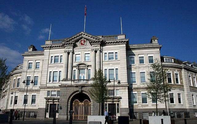 County Hall in Maidstone is one of the landmarks that will be lit up