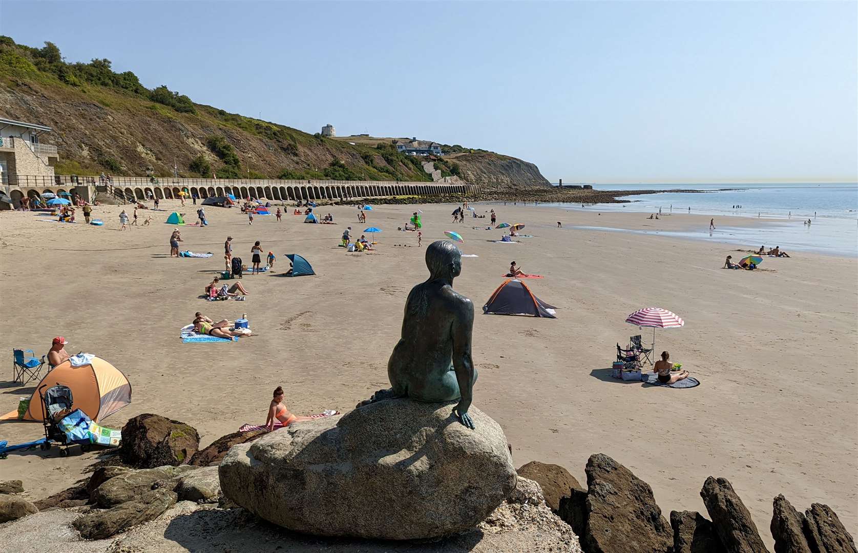 Sunny Sands in Folkestone offers something Brighton’s beaches can’t… sand!