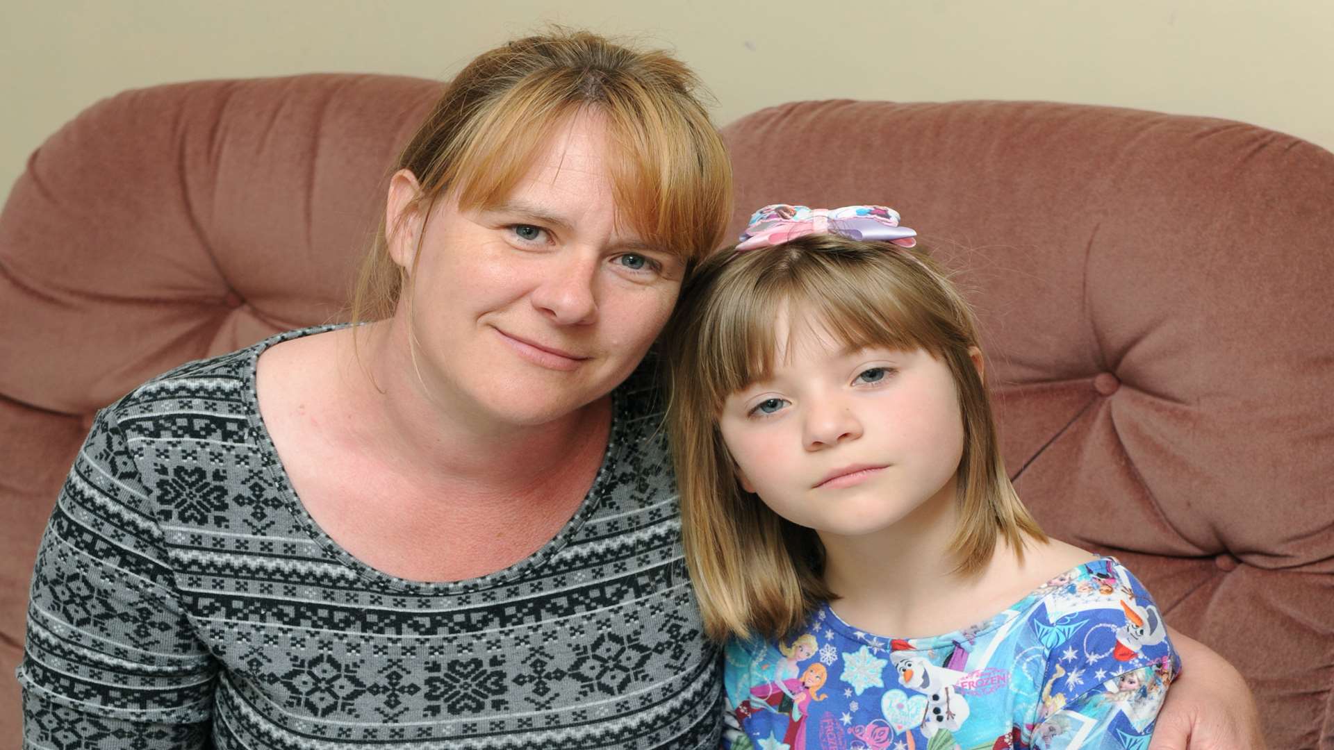 Evangeline Shuttlewood, who recovered from incredibly rare illness, with her mum Elizabeth