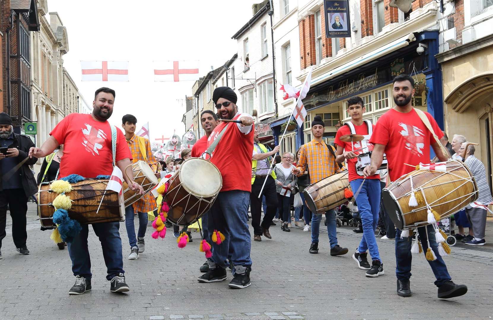 Fusion dhol drummers will be part of the parades