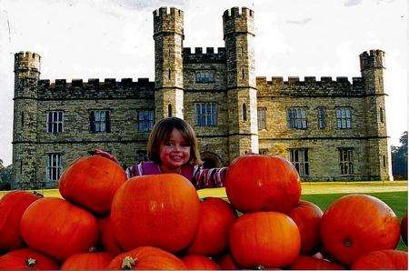 Pumpkins are under attack at Leeds Castle