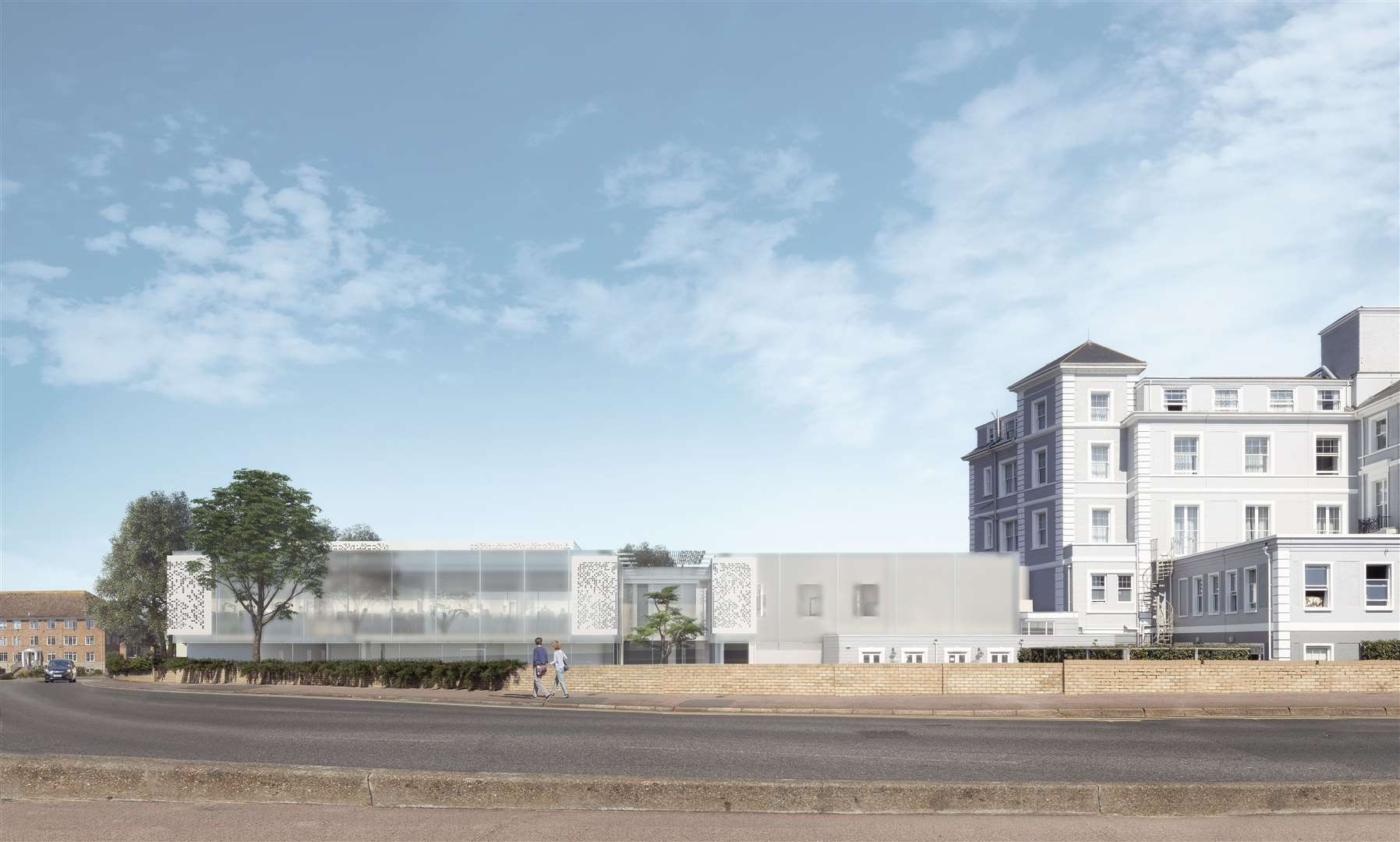 New spa and gym facilities are planned for the seafront hotel