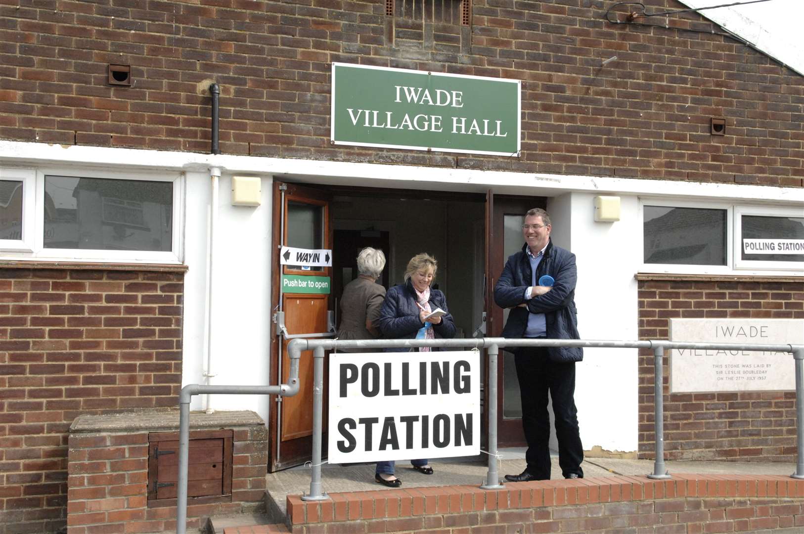 Iwade Village Hall, in Ferry Road, is used as a polling station