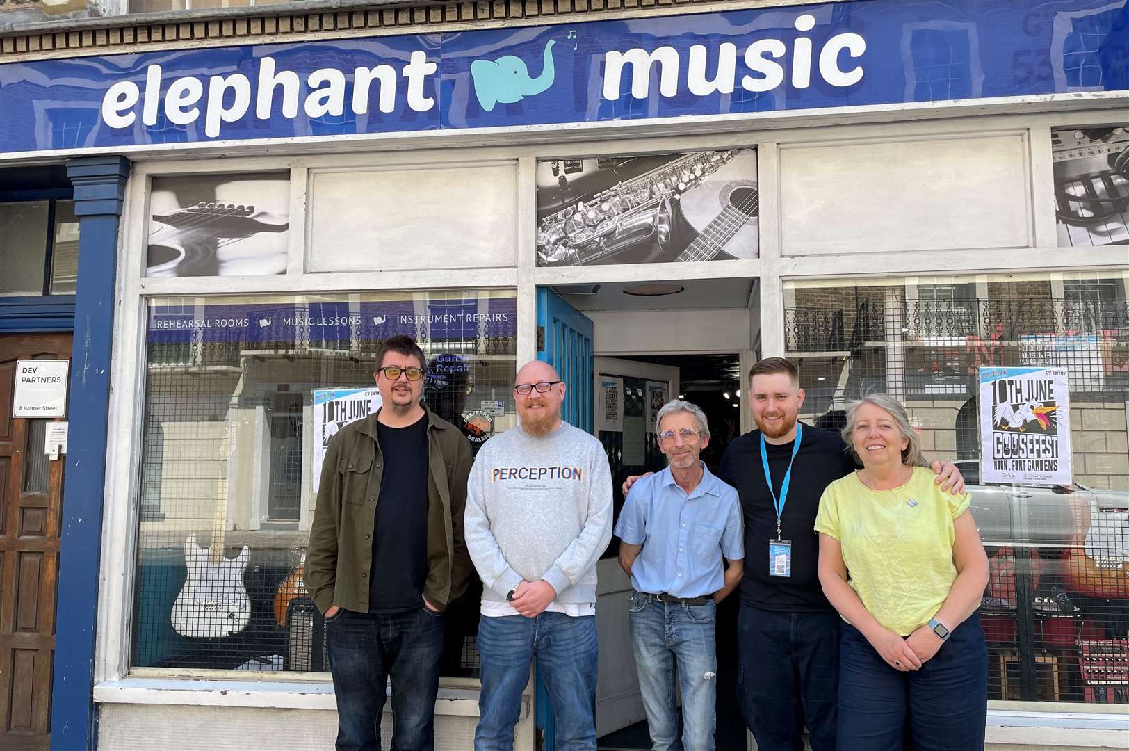 Elephant Music saw a demand for records and opened a vinyl section to the shop