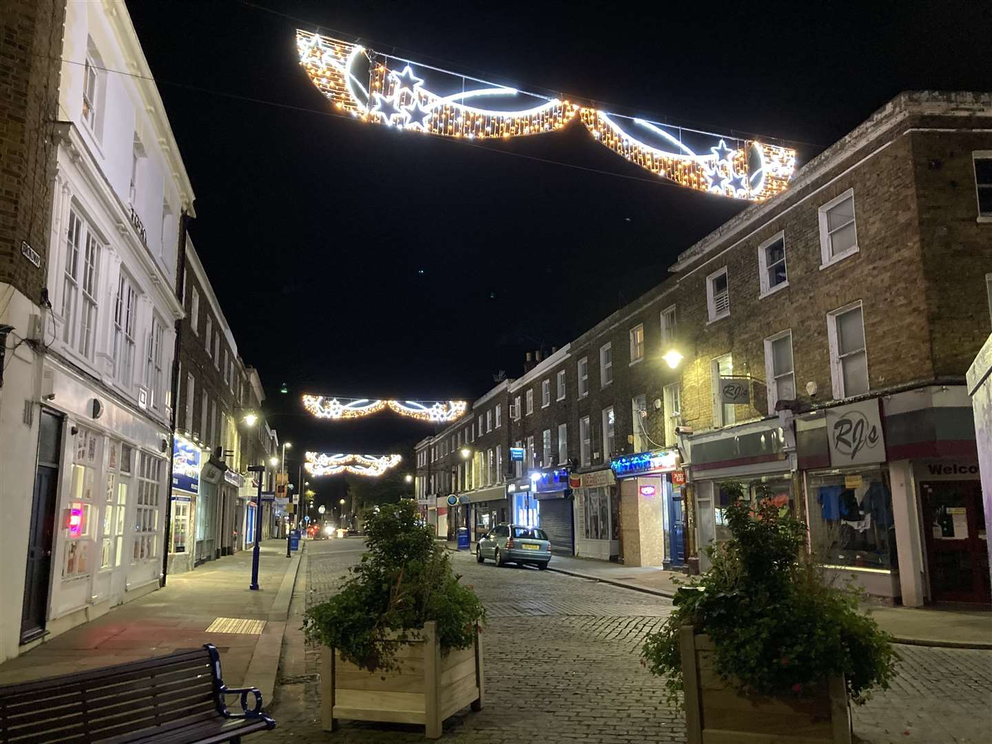 Sheerness Christmas lights 2021