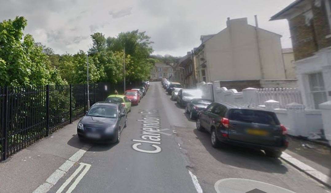 The pursuit was in Clarendon Road. Picture: Google Maps
