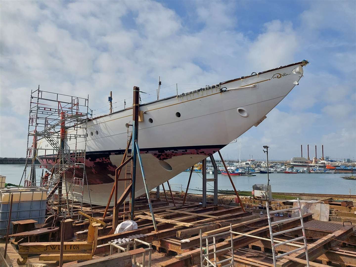 Work was carried out in Ramsgate Photo: Colin Matthews