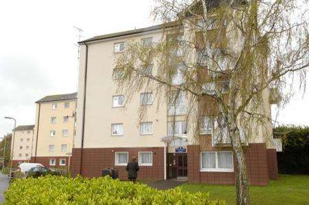 Patricia Lawrence claimed she was living in these flats in Bybrook Road, Kennington