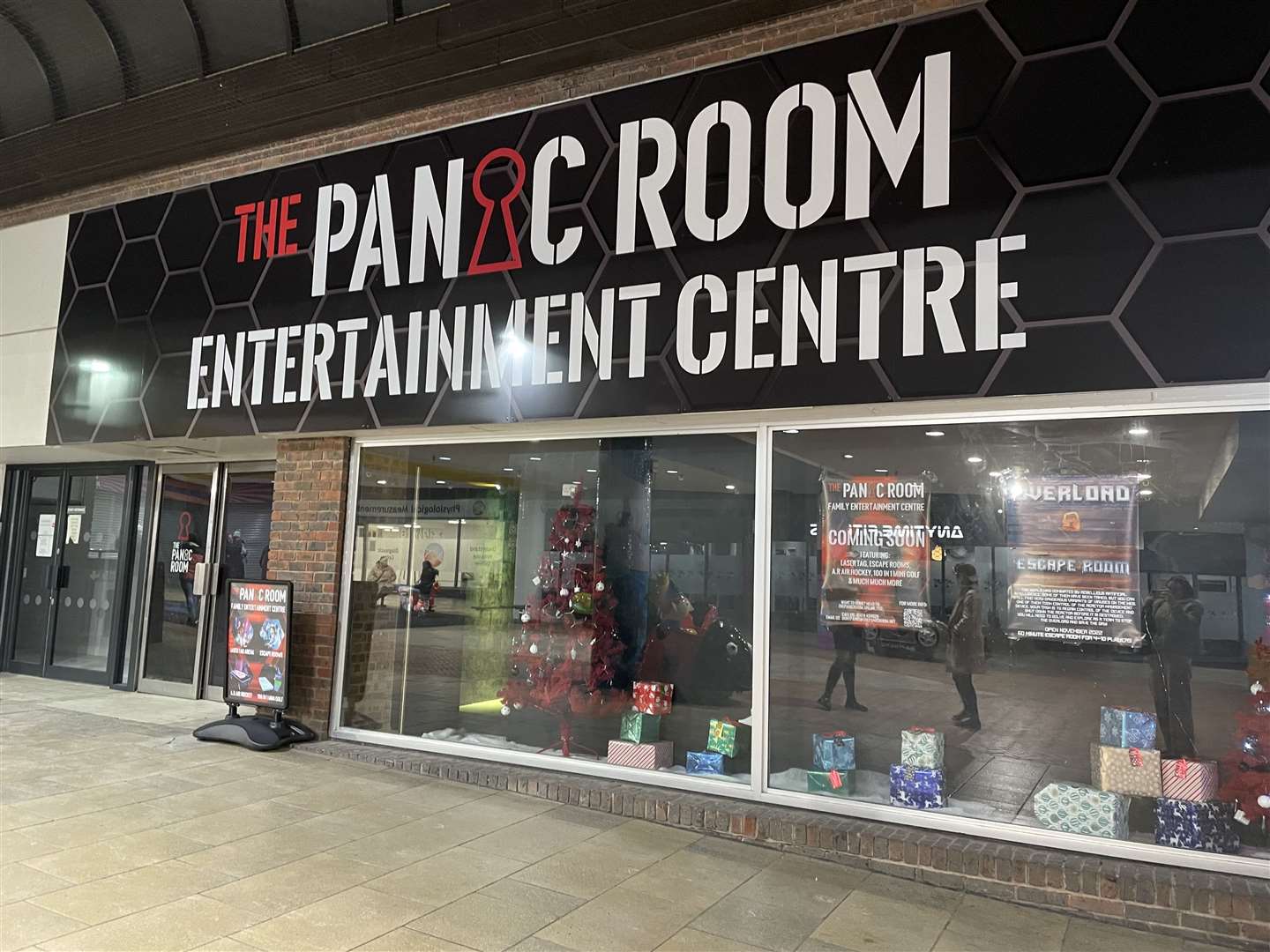 The Panic Room Entertainment Centre in St Georges Centre, Gravesend