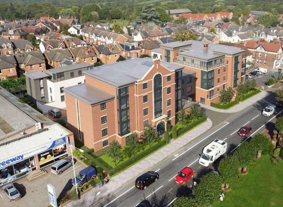 This was what the development would have looked like. Picture: Ashill