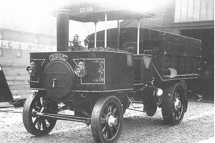 A Jesse Ellis steam wagon from 1905
