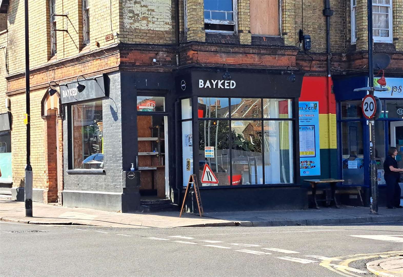 The former Bayked store in Herne Bay which was given a zero food hygiene rating last year