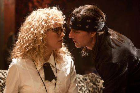 Malin Akerman as Constance Sack and Tom Cruise as Stacee Jaxx in Rock Of Ages. Picture: PA Photo/Warner Bros. Pictures