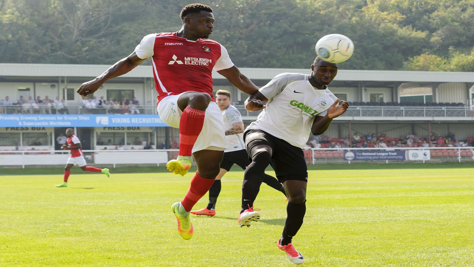 Yado Mambo in action for Ebbsfleet Picture: Andy Payton
