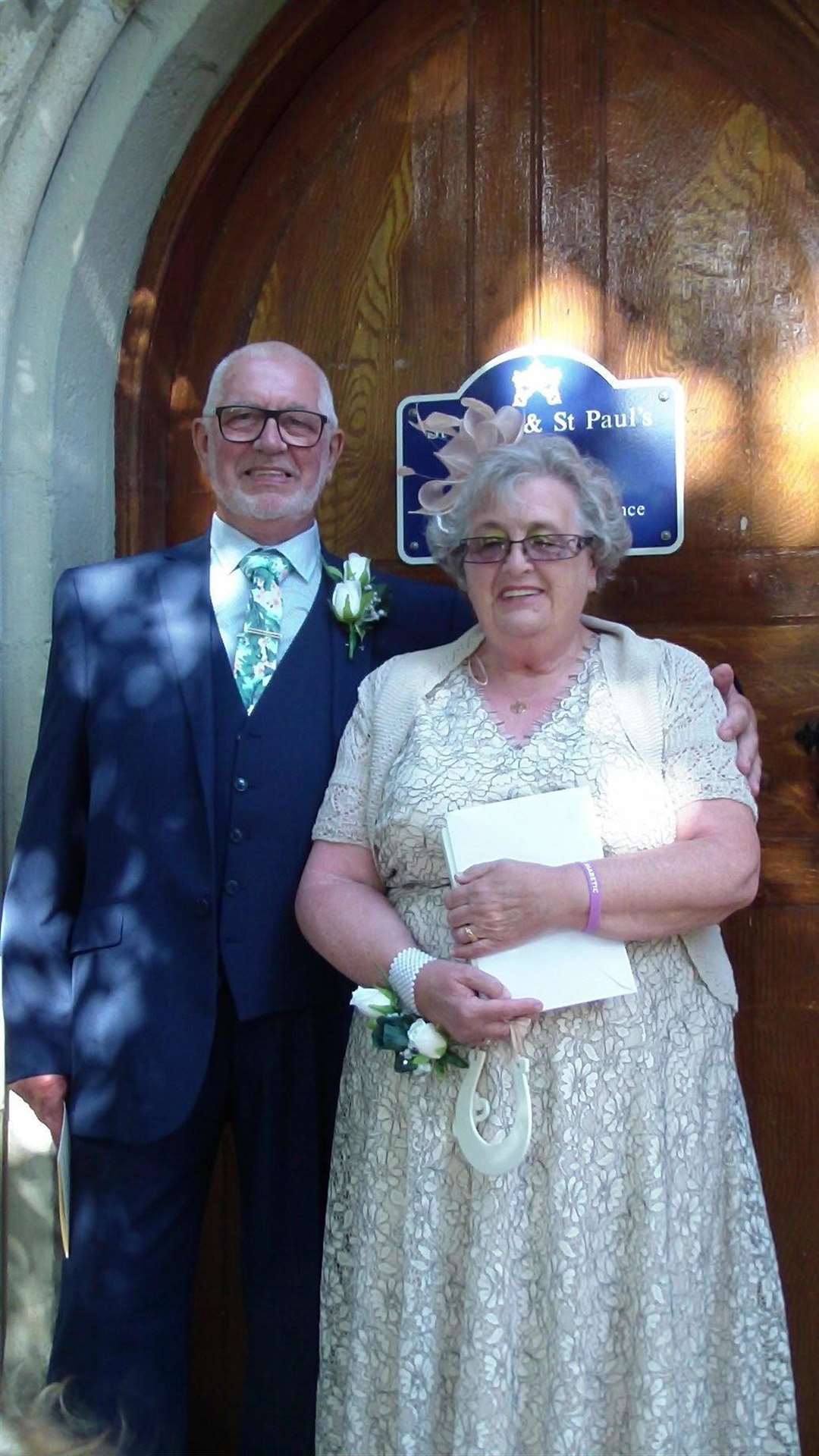 The couple recently celebrated their 60th wedding anniversary