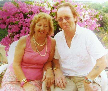 Roger Smith with wife Sylvia