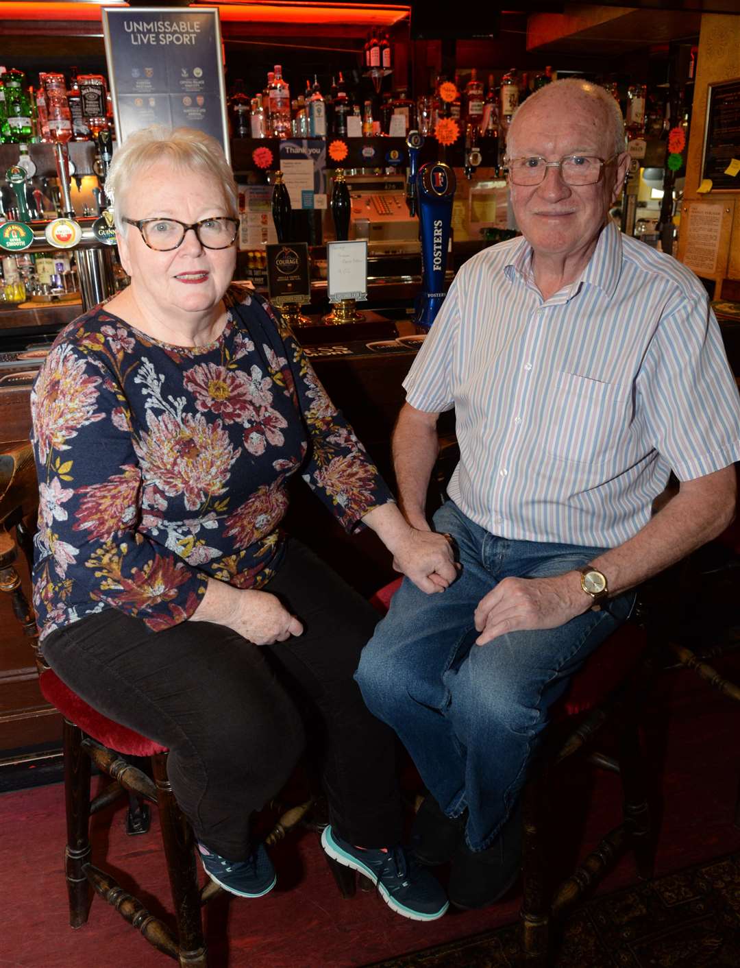 Renee and Rosa Kenny - the pub's last landlords