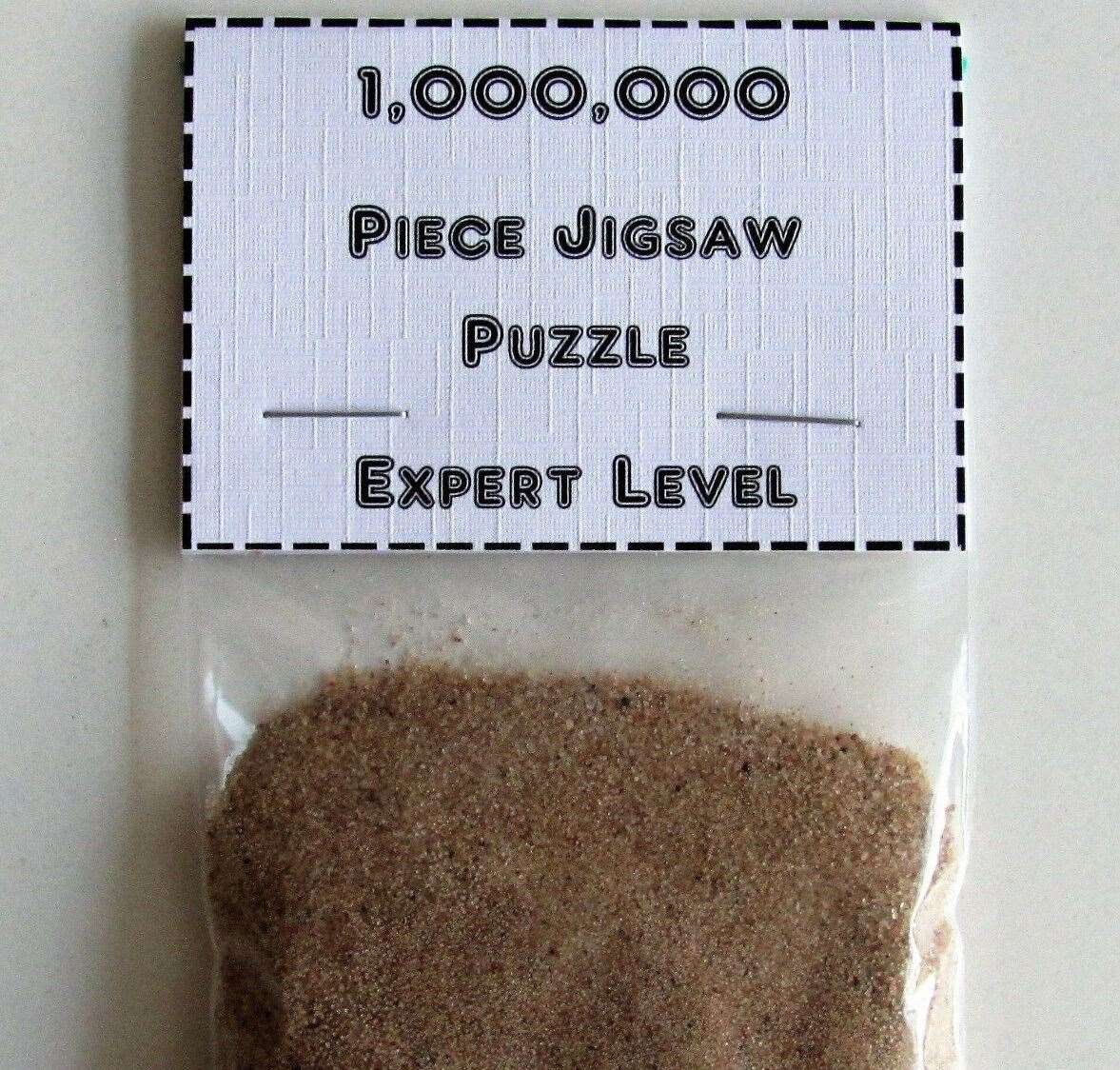 The million piece jigsaw