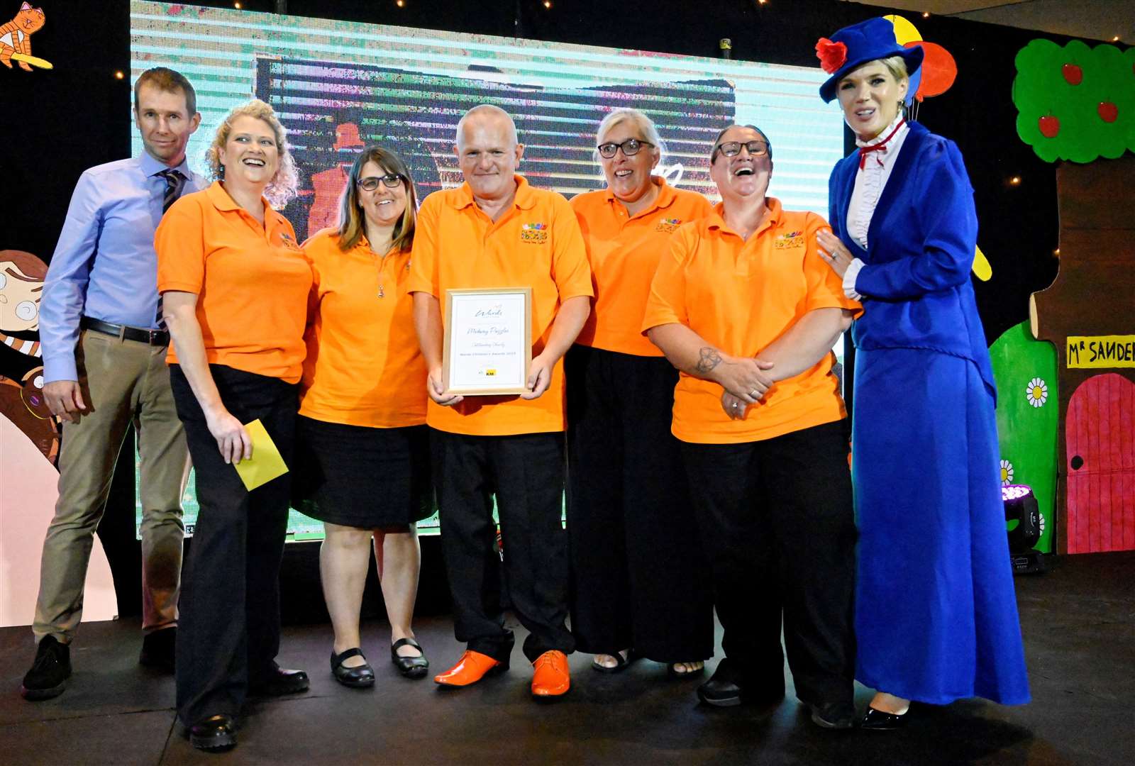 The team from Medway Puzzles won last year’s Outstanding Charity award