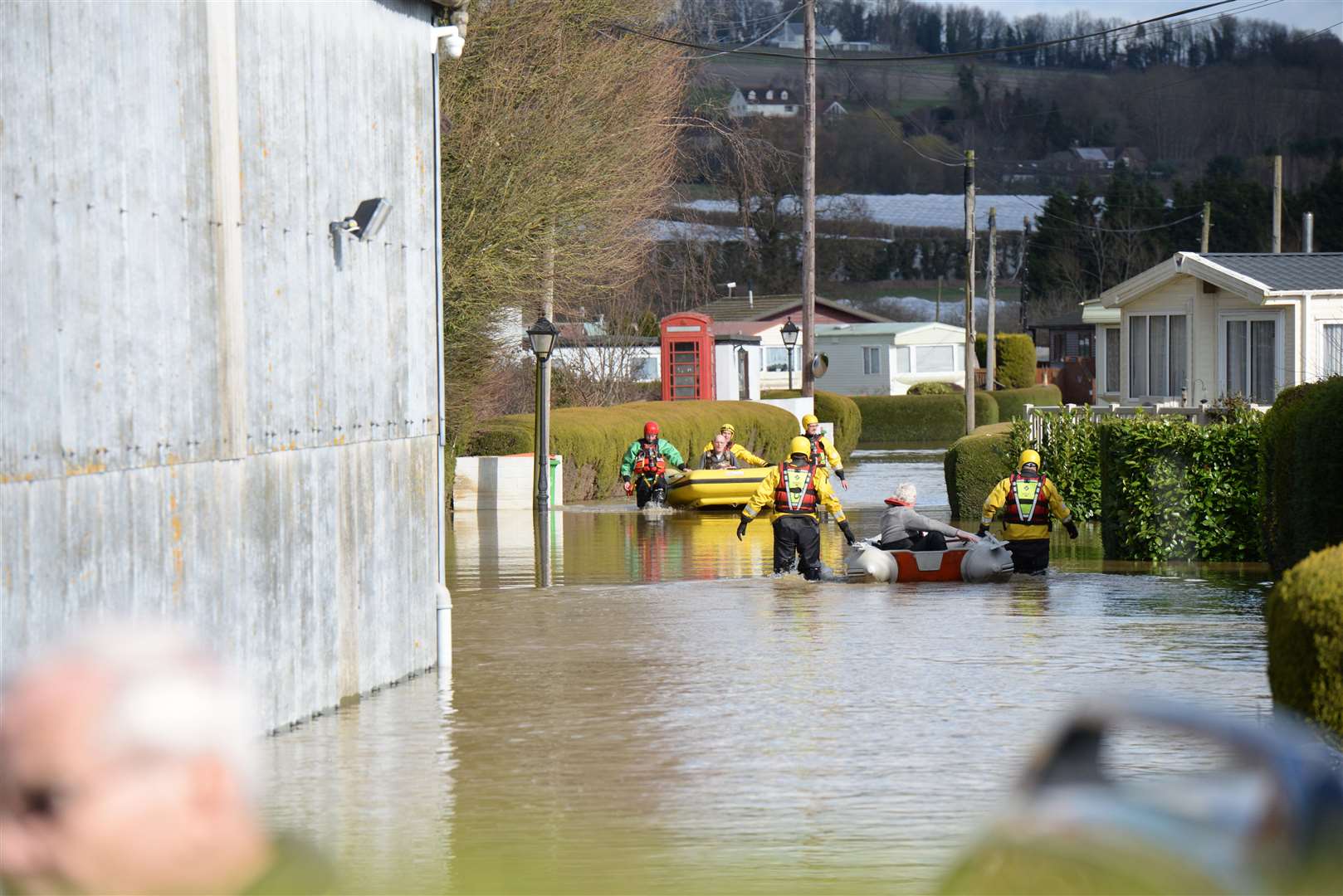 More than 40 people were evacuated by Kent Fire and Rescue. Picture: Chris Davey