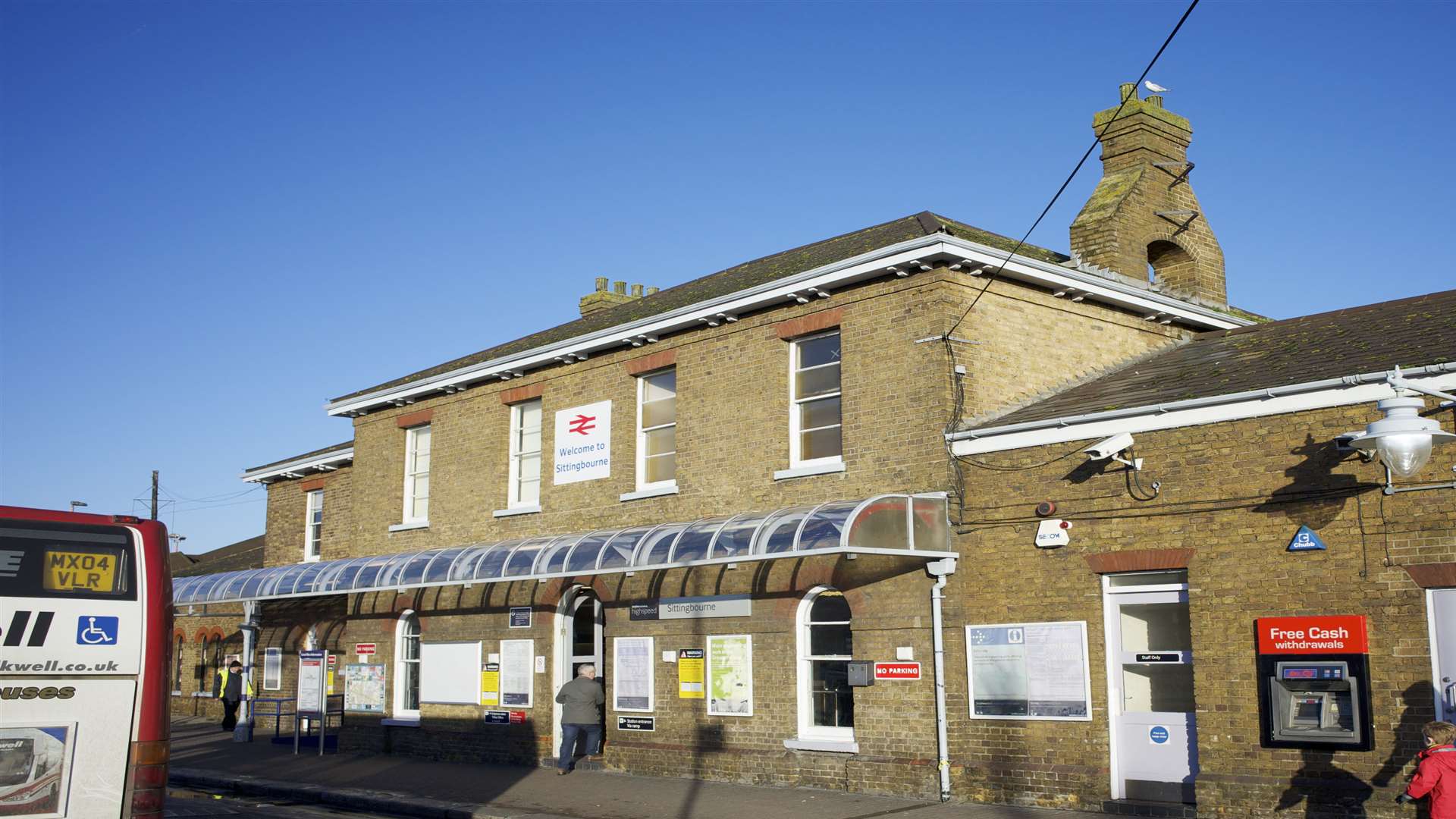 Sittingbourne railway station. File photo.