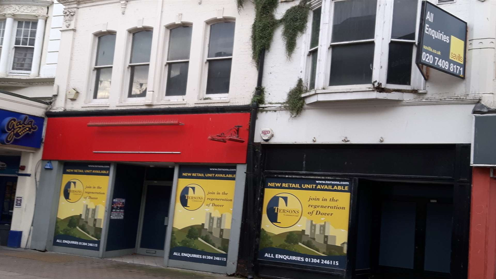 The disused building in Biggin Street, Dover, now to be refurbished