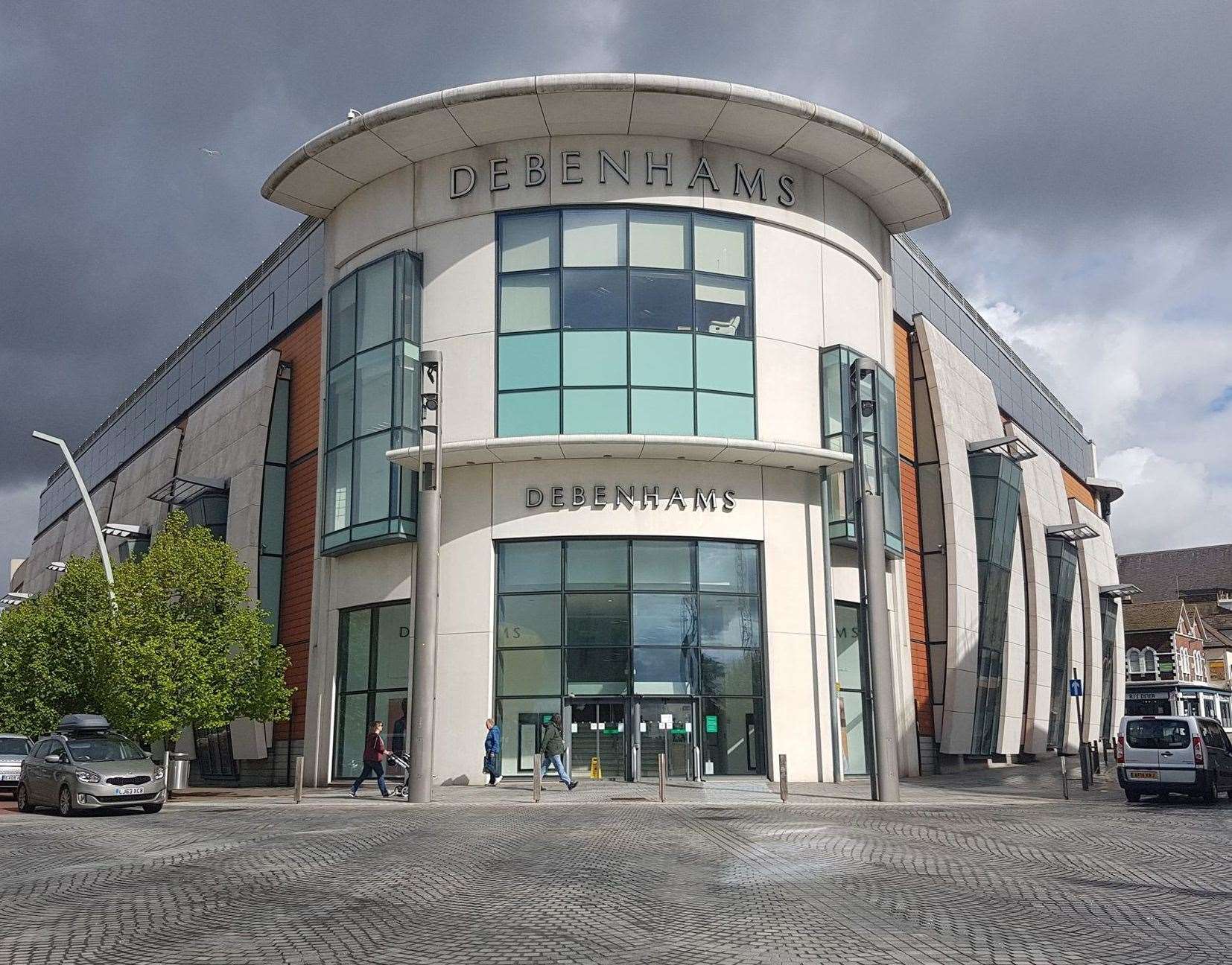 Debenhams in Ashford is a flagship store in County Square