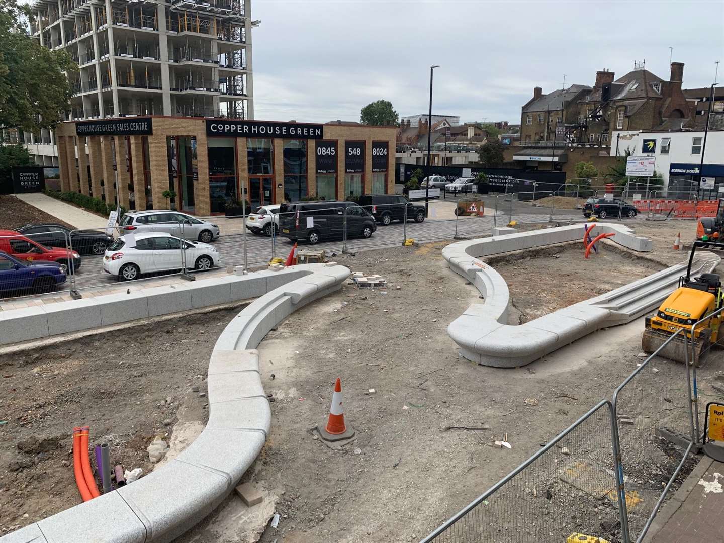 Work has already restarted on the town centre improvements planned at Market Street