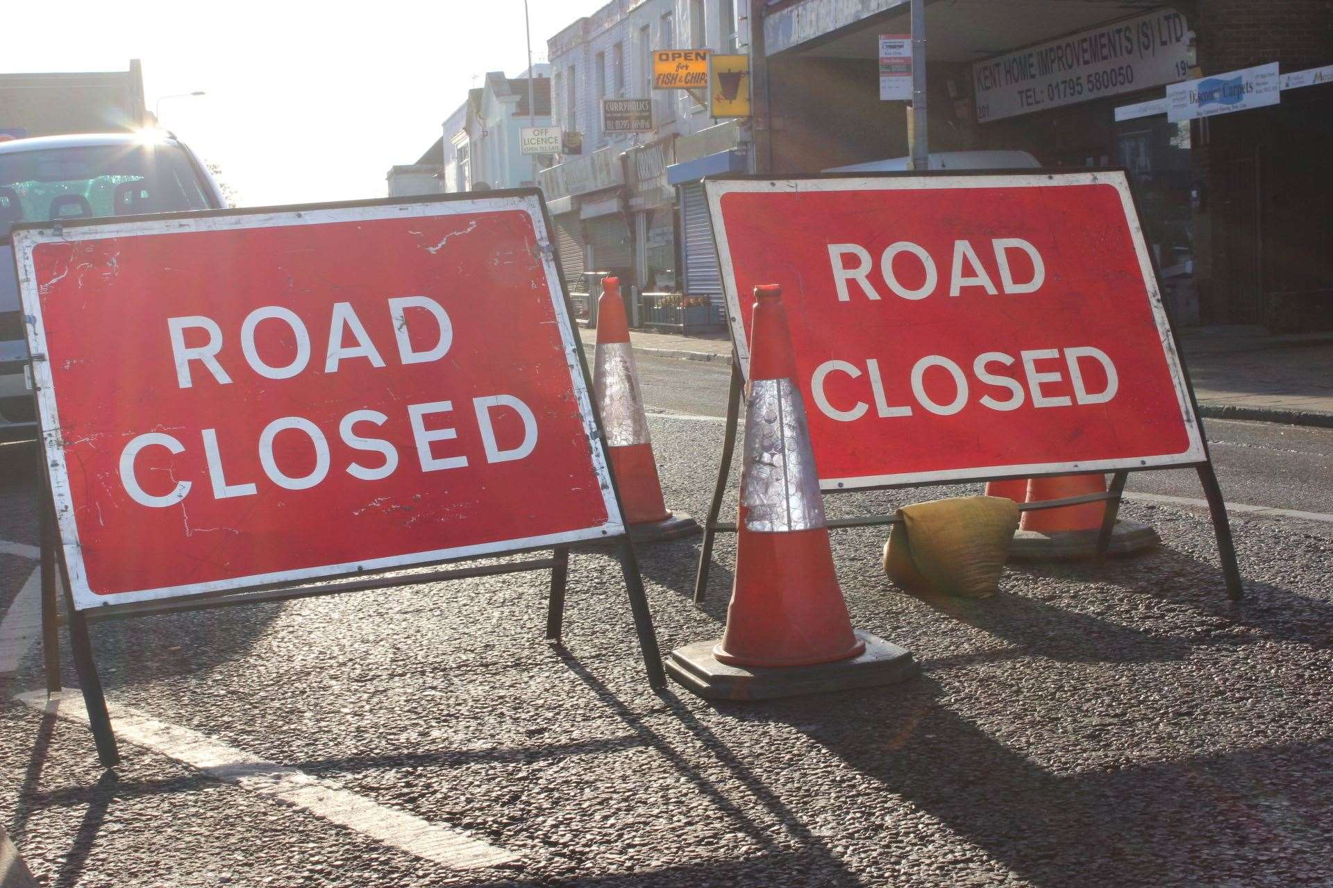 Part of the High Street will be shut overnight for up to five nights next week. Stock picture